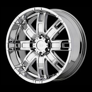 20 WHEELS RIMS HELO HE835 CHROME WITH 35X12 50X20 NITTO TRAIL GRAPPLER
