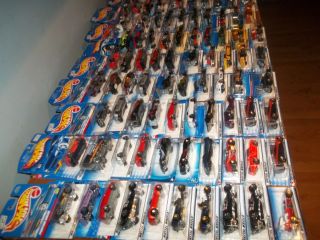 Lot OF100 Packaged Hot Wheels Early 2000