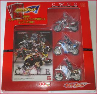 Masked Rider Machine Charawheels Ultimate Edition Kuuga Agito Faiz