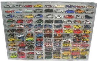 Hot Wheels NASCAR Matchbox 1 64 Scale Diecast Display Case Holds 108