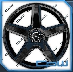 Mercedes Benz 22 Wheels Rims S550 s CL550 CL 63 65 Black AMG Style