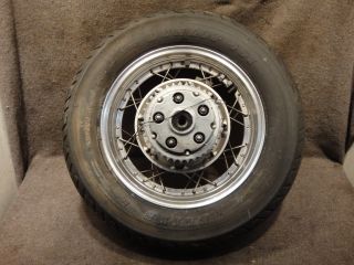 86 87 Honda CMX450 CMX 450 Rebel Wheel Rear Rim Tire D91