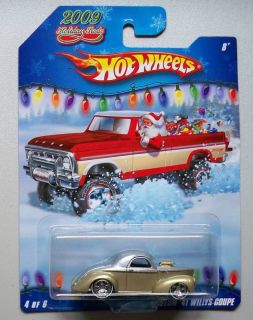 1941 Willys Coupe 2009 Holiday Rods Hot Wheels 1 64 Diecast Car