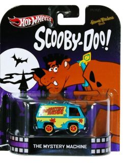 HOT WHEELS Scooby Doo The Mystery Machine 2013 Retro Series 1 64 scale