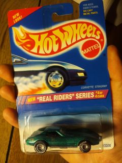 1995 Hot Wheels Real Riders Series Chevy Corvette Stingray