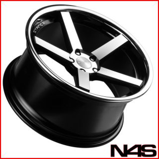 745 750 Stance SC 5IVE Machined Concave Staggered Wheels Rims