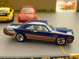Hot Wheels Blue Metalic 68 Dodge Dart Loose 1 64 Scale