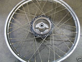 Yamaha YZ80 YZ 80 Front Wheel and Hub Assembly