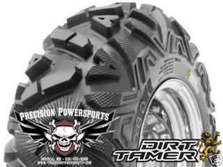 27 GBC Dirt Tamer Tires w 12 SS STI Wheels Mud ATV