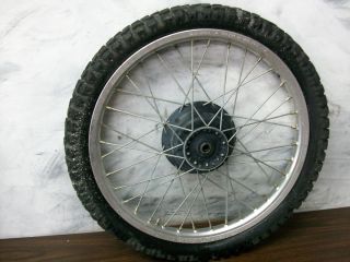 1986 86 Honda XL250R XL 250 R Front Wheel Tire Rim