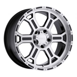 17 x8 inch V Tec Raptor Wheels Rims 6x135 Ford F150 25