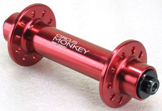 Circus Monkey Road Front Hub 100mm 28 H Hole 78g Red