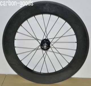 Clincher Bike Wheel 90mm Fixed Gear Rear Clincher Wheel Only