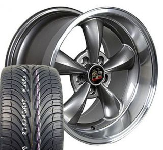 Bullitt Wheels ZR Tires Bullet Rims Fit Mustang® GT 94 04