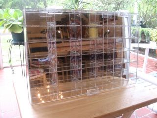 64 display case for,hot wheels red lines ,nascar,revell,champions