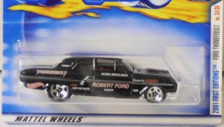 Hot Wheels 2001 First Editions Ford Thunderbolt 1 64 Scale 34 36 NIP