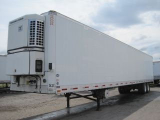 2000 Utility 53 x 102 Refrigerated Reefer Trailer Flat Floor Thermo