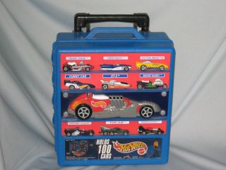 Hot Wheels Carry Case on Wheels w Extending Handle Holds 100 Cars 110