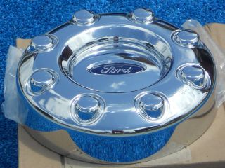 Ford F350 F450 Dually Front Chrome Center Cap 5C34 1A096 SB New