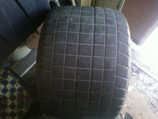 Banshee Drag or Flat Track Hoosier Tires with Beadlock Wheels