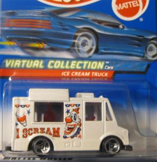 Hot Wheels Virtual Collection Ice Cream Truck 144 V