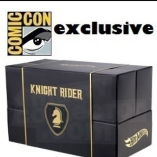 2012 SDCC Hot Wheels Knight Rider K I T T Car Comic Con Exclusive NIB
