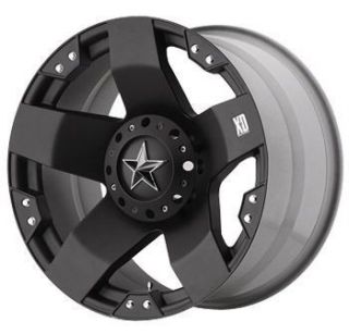 18 inch KMC XD Rockstar Black Wheels Rims 5x150 Toyota