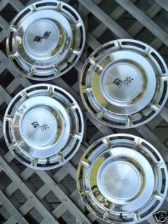 1960 Chevrolet Chevy Hubcaps Wheel Covers Center Caps