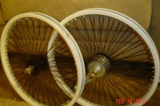 48 Spoke Coaster Brake Wheels BMX Nice Wheels Freestyle Racing