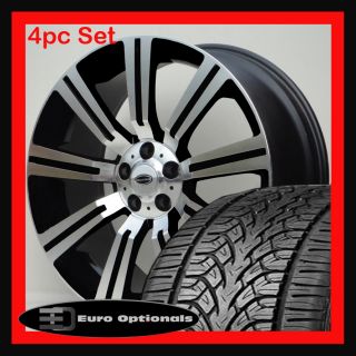 22 Wheels and Tires Fits Range Rover Sport LR3 HSE Stormer Manchester