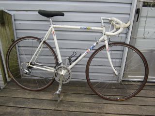 Road Bike 14 spd Shimano 600 56cm Frame 1989 Ishiwata Cro mo Ukai Rims