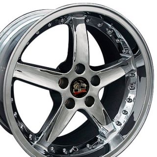 18 Rim Fits Mustang® Cobra Wheel Chrome 18x10