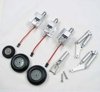 Electric Retracts Full Set with Struts Wheels MIG 17 MIG 15