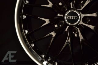 18 inch Audi A3 A4 A5 A6 A7 A8 Q5 Wheels Rims GT1 Gloss Black