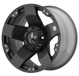 Rockstar Wheels Tires Black 20x8 5 XD775 Rockstar Offroad Rims