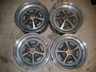 Set of Four Ford Magnum 500 15x7 Wheels