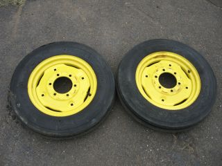 Wheels Set A H M MT 40 320 5 00 15 Harvest King Tires Rims