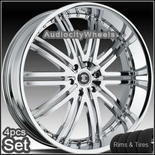 22inch Wheels Tires 300C Magnum Charger Lincoln Rims