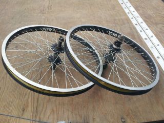 Awesome x rims by alex BMX Y303 6061 T6 With Vintage RL Logo on Hubs