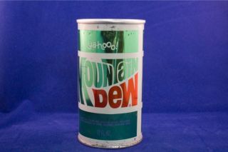 Vintage MOUNTAIN DEW Soda Can Noel Canning Corp Yakima, WA collectible