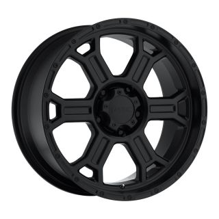 17 x9 inch V Tec Raptor Black Wheels Rims 6x135 F150