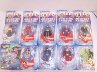 DC Comics Justice League Action Figures 1 Hot Wheels Mattel