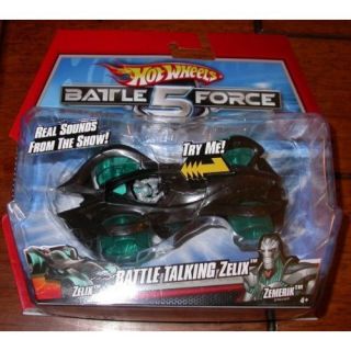 Battle Force 5 Battle Talking Zelix Zemerik Hot Wheels