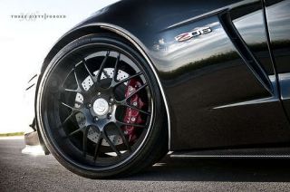 Corvette C6 Z06 360 Forged Mesh 8 Carbon Fiber Wheels