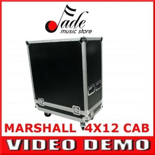 Road Case for Marshall 412 Guitar Amp Speaker Cabinet 4 Wheels