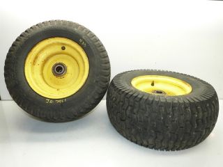 John Deere 425 AWS Tractor Carlisle 16x7 50 8 Front Tires Rims