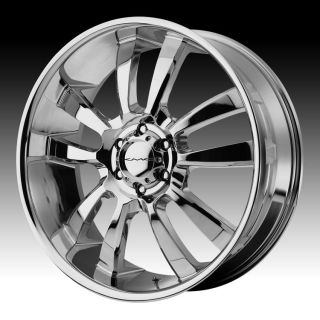 KMC Chrome Wheel Rims 5x150 Toyota Tundra Sequoia Lexus LX 470