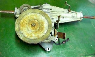 TRANSMISSION from a JOHN DEERE SX75 OR RX75 RIDING LAWN MOWER. THE
