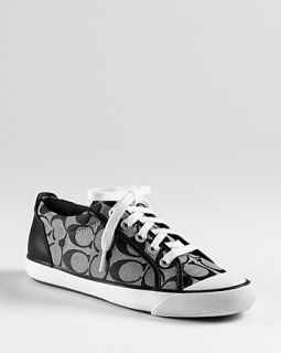 coach sneakers barrett ii price $ 98 00 color black white size select