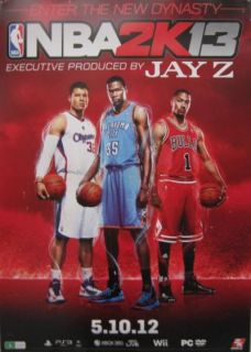 POSTER 59x84cm NEW Derrick Rose Kevin Durant Blake Griffin new dynasty